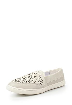 LOST INK  LYRA LASER CUT SLIP ON PLIMSOLL